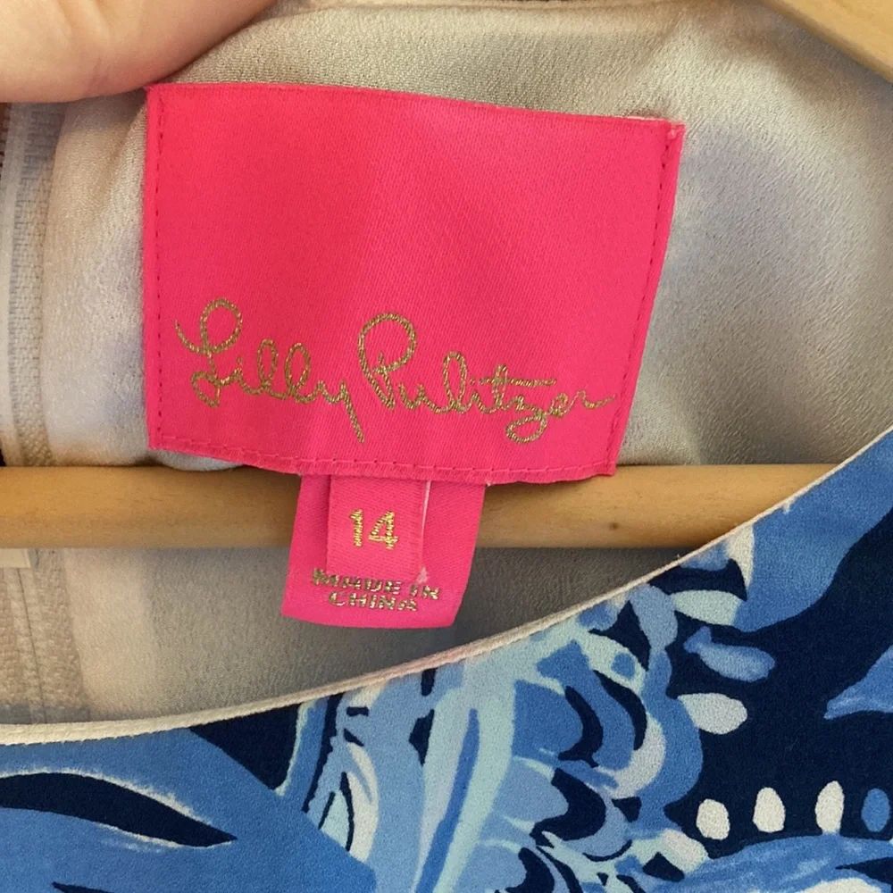 Lilly Pulitzer Darlah dress size 14 You’re the Zest - Picture 4 of 7